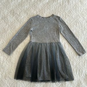 Cat & Jack size 4/5 dress. Hombre gray netting! SUPER SOFT! Great condition!